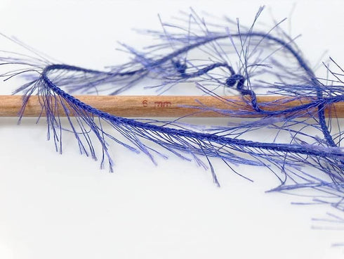 Ice Yarns Eyelash Fun Fur Yarn 100 Gram (3.53 Ounces) 164 Yards (150 Meters) 2 Skeins (Purple - 22730)......