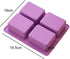Echodo 4 Cavities Rectangle Life Tree Silicone Soap Mold DIY Craft Art Cake Mold Handmade Silicone Molds for Soap Candle...