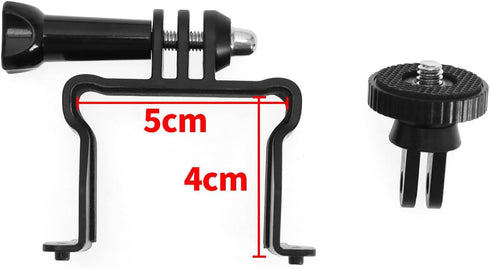 Sports Camera Mount Adapter Compatible with DJI Avata Drone GoPro Action Camera Series Pocket 2/1 INSTA360 Action Camera Series, with 1/4 Adapter...
