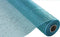 Wide Foil Deco Poly Mesh Ribbon, 10 Inches x 30 Feet (Teal, Turquoise Foil)...