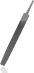 KALIM Flat Medium Cut File, Double Cut Teeth, 6'' Length, Made of High Carbon Steel, Hand File Without Handle Suitable for Wood, Metal, Sharpening...