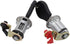 NewYall Front Left and Right Door Lock Cylinder with Keys for Nissan Pickup 1984-1998, D21 1986-1994...