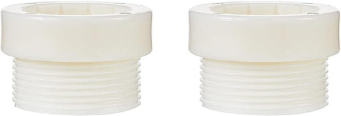 2Pcs Pool Umbrella Stabilizer Adapte Umbrella Cone Wedge Threaded Adapter Sleeve Fits for Outdoor Patio Deck 1 3/4" Swimming Pool Beach Outdoor Su...