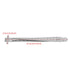 Taper Gap Gauge TOPINCN Stainless Steel Depth Ruler Hole Inspection Tool Dimensional Measurement...