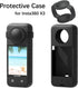 Lens Cap,Silicone Case, Desktop Base for Insta360 X3 Accessories...
