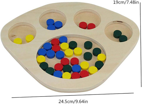 Montessori Infant Toys Materials for Toddlers Sorting Tray Montessori Materials Educational Tools Preschool Early Development Babies Toy...