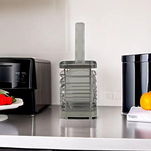 Ice Scoop Holder Stainless Steel Ice Maker Scoop Holder Scooper Accessory for Frigidaire Counter Top Ice Makers and Machines Kitchen Freezer Bar P...