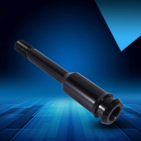Dweekiy Shift Knob Extender, 5" Car Black Shift Knob Extender Straight Gear Shifter Lever Extension Fit for T4 1990-2003...