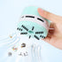 FineInno Mini Crumb Vacuum Cleaner Portable Desktop Sweeper Handheld Cordless Multifunction Cleaning for Home,Office,Cars,Pet Hairs (Green White)...