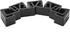 AHIER Large Patio Furniture Clips, 8PCS Outdoor Furniture Clips Wicker Furniture Clips, Patio Wicker Clips Furniture Connector for Rattan Furnitur...