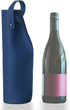 Leather Wine Tote Bag - Blue Wine Bottle Gift Bag Champagne Tote Carrier for Wine Lovers...