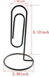 1PC Black Study Note Holder Office Desk Paper Clip Memo Holder & Organizer, Perfect Office Accessory, Organize and Access Bills...