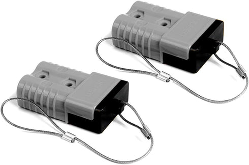 2-4 Gauge Wire Connectors, 175A Battery Quick Connect Disconnect 12V-36V Powerpole for Car Bike ATV Winches Lifts Motors More Grey 2 Pcs...