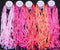 New ThreadNanny 5 Spools of 100% Pure Silk Ribbons - Pink Tones - 50 MTS x 4mm...