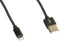 Monoprice Lightning to USB-A Charging Cable - Apple MFi Certified, Nylon Braided Jacket, 1.5 Feet, Black - Premium Series...