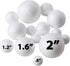 240 Pack Foam Balls -Craft Balls DIY Home, School Craft Project -240 Bulk Foam Balls, 4 Sizes .8’’, 1.2’’, 1.6’’, 2’’ Inches...