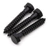 1/4 x 4" (10 Pack) Stainless Steel Hex Lag Bolts, Hexagon Head Lag Screws Bolts, Stainless Steel 304 (18-8), UNC Coarse Thread, Tip Point, Deck Sc...
