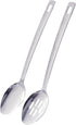 14.5 INCHES Long Handle Stainless Steel Serving Spoon Slotted Spoons Cooking Spoon Kitchen Spoon(Set of 2)...