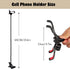 Cell Phone Holder,Lazy Bracket, 360-degree Rotating Universal Flexible Long Arms Clip Mount Gooseneck Phones Stand for Bed Flexible Arm Adjustable...