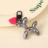 XAM 1-3PCS Cute Jelly Balloon Dog Keychains for Women Cartoon Keychains Car Keys Handbag Accessories...