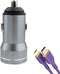 USB C Car Fast Charger, Super Fast Charging Adapter PD Type C Car Charger for All Cellphone (Grey)...