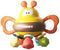 Yummy Baby Montessori Soft Rubber Cute Bee Honey Pot Teether Rattle Activity Sensory Toy...