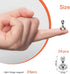 BTLIN Small Fridge Magnets Strong, Mini Metal Magnetic Push Pins for Kitchen Refrigerator Magnetic Board Whiteboard Office 24Pack...