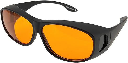 OD6 Laser Safety Glasses UV light Violet Blue for 405nm, 445nm, 450nm,473nm Laser 190nm-490nm TUB-F...