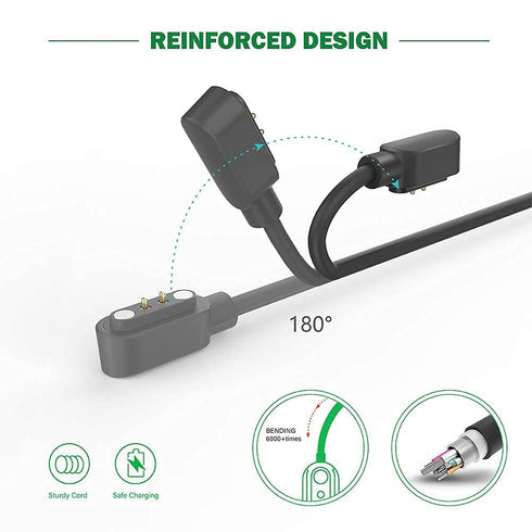 Compatible for SKG V7, SKG V7Pro, SKG V7 Cyber Smart Watch Charger, Magnetic USB Charging Cable Replacement Charger for SKG V7 Smartwatch Accessor...