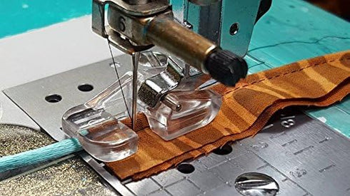 Creative Feet Pearls & Piping Presser Foot, Fits All Sewing Machines with A Zigzag Stitch...