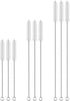 Drinking Straw Cleaner Brush Kit Straw Brushes 9 Pcs 3 Size Straw Cleaner Brush Reusable Extra Long Pipe Cleaners for Tumbler, Sippy Cup, Bottle a...