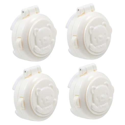 Operitacx 4pcs Protection Cap Child Safety Locks Kids Appliances Stovetop Protector Washing Machine Child Proof Washer Child Safety Lock Stove Kno...