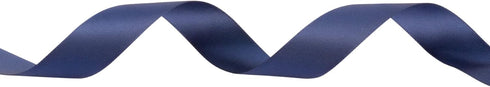 7/8" X 100 Yards Double Faced Satin Ribbon Navy Polyester Ribbon for Gift Wrapping Wedding Decoration Floral Arrangement Crafts...