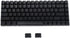 YMDK White Black Dolch Thick PBT 84 68 64 Blank Keyset OEM Profile Keycaps for MX Mechanical Keyboard Keychron K2 K6 Keycool Tada68 YD64 (Black)...