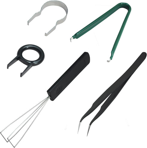 Keycap and Switch Puller Key Cap Remover Tool Keycaps Removal Tool Keyboard Cleaning kit for Hot swappable Mechanical Keyboard...
