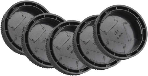 Camera Rear Lens, 5PCS Portable Plastic Camera Lens Cover for Olympus Lenses...