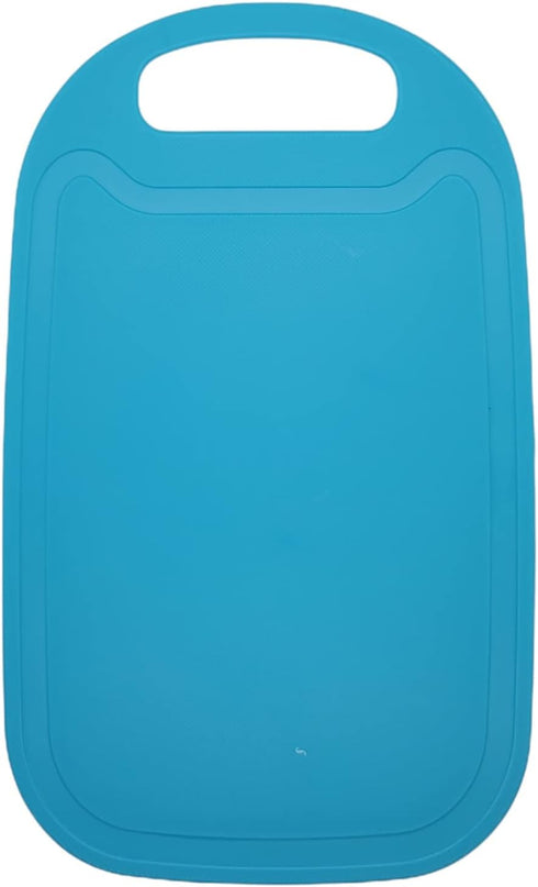 10.5" x 6.5" Pastel Color Mini Bar Cutting Board with Handle (1 Pack, Pastel Blue)...