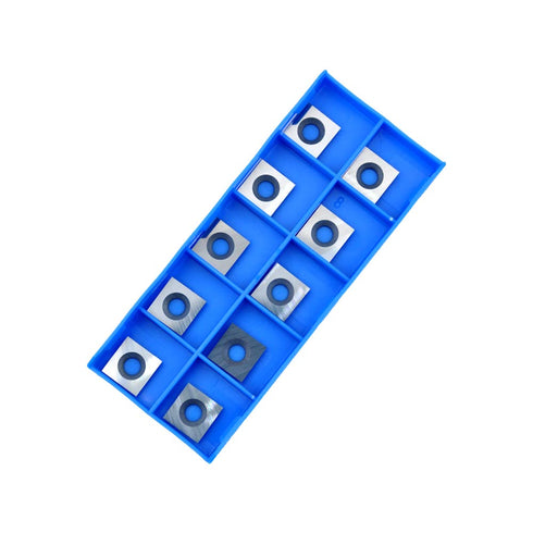 11mm Square Straight Carbide Inserts for woodturning, 11×11×2.0mm Replacement Cutter for Woodworking Fits Spiral Helical Planer Cutter Head or lat...