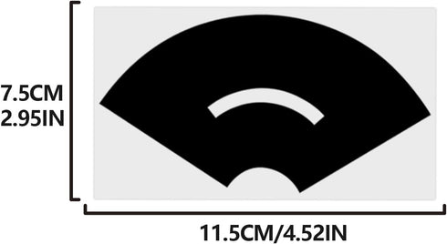 Play Tape Black Road - EKIND 2" Black Tight Curves Track Road Tape for Toy Car DIY Traffic Road Adhesive Removable Tape (8 Pcs, Black)...