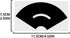 Play Tape Black Road - EKIND 2" Black Tight Curves Track Road Tape for Toy Car DIY Traffic Road Adhesive Removable Tape (8 Pcs, Black)...