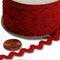 Paper Mart 7mm x 25 Yards Red Ric Rac Trim...