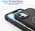 Puxicu Magnetic for iPhone 11 Case, Magnetic Invisible Stand, Compatible with MagSafe, Slim Hard Design, Shockproof, Drop Protection, Black...