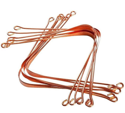 Tongue Scraper for Adults Set of 12, Premium Copper Tongue Scraper, Metal Tongue Cleaner for Bad Breath, Easy to Use Tongue Scraper, Tongue Scrape...