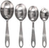 Lindy's MPC4 4-Piece Stainless Steel Measuring Scoop Set,Silver, 9 inches long...