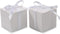 COTOPHER 60pcs Small Gift Boxes, Favor Boxes 2x2x2 inches Paper Gift Boxes with Ribbons Candy Box for Wedding Favors Baby Shower Bridal Shower Bir...