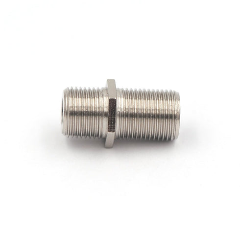 VCE 3GHz Coaxial Cable Connector, RG6 Coax Cable Extender F-Type Nickel Plated Adapter Female to Female for TV Cables, 2 Pack...