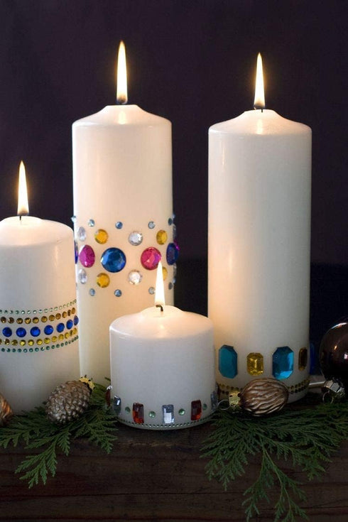 MILIVIXAY Cylinder Candle Molds for Beeswax Wax Molds Duarable Plastic Candle Molds for Candle Making-Height: 5.1 Inch,Diameter:2.0 Inch....