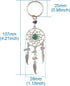 KISSITTY 30-Pieces Dream Catchers Gemstone Charm Pendants Handmade Dangling with Mixed Color Natural Chip Gemstone 107mm Filigree Ethnic Ornament ...