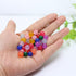 PAMIR TONG 440pcs 8mm Natural Chalcedony Beads Kits Gemstone Jade Glass Beads Round Loose Beads DIY Smooth Beads for Bracelet Necklace Jewelry Mak...