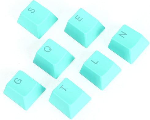 PBT Keycaps, 108 Keys P9 Mechanical Keyboard Key Backlit Key Character Translucent Key DIY Keycaps,for 61/64/87/104/108 Key Mechanical Keyboards(C...